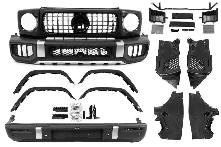 Mercedes G class W463 2018-2024 Facelift-Kit für W465 2025 G63 FULL Image
