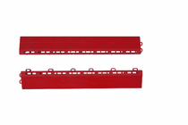 Montageschiene für Kühlergrillgitter P/P (40×6×1,8 cm, rot) Foto 1