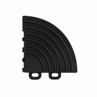 Eckelement für modulare Gitterkachel P/P (6×6×1.8 cm, schwarz) Foto 1