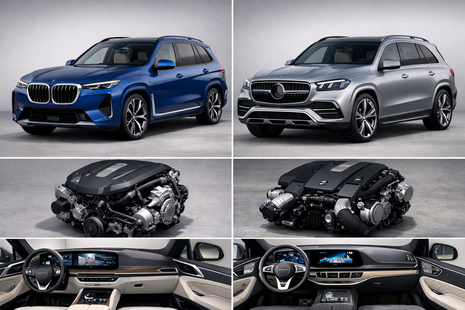 BMW X7 2027 vs Mercedes-Benz GLS 2027: Preis, Motoren, Innenraum und was besser ist