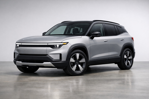 Rivian R2 2026: Überblick über den neuen E-Crossover und Rivalen des Tesla Model Y Foto 1