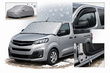 So schützen Sie Opel Vivaro 2019+ vor Staub, Schnee und Niederschlag im Freien Foto 1