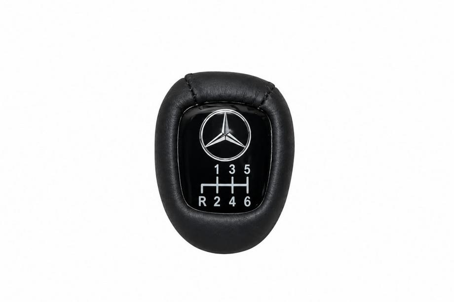 Mercedes E-class W124 1984–1997 Schaltknauf V3 (6-Gang, Leder) Foto 2