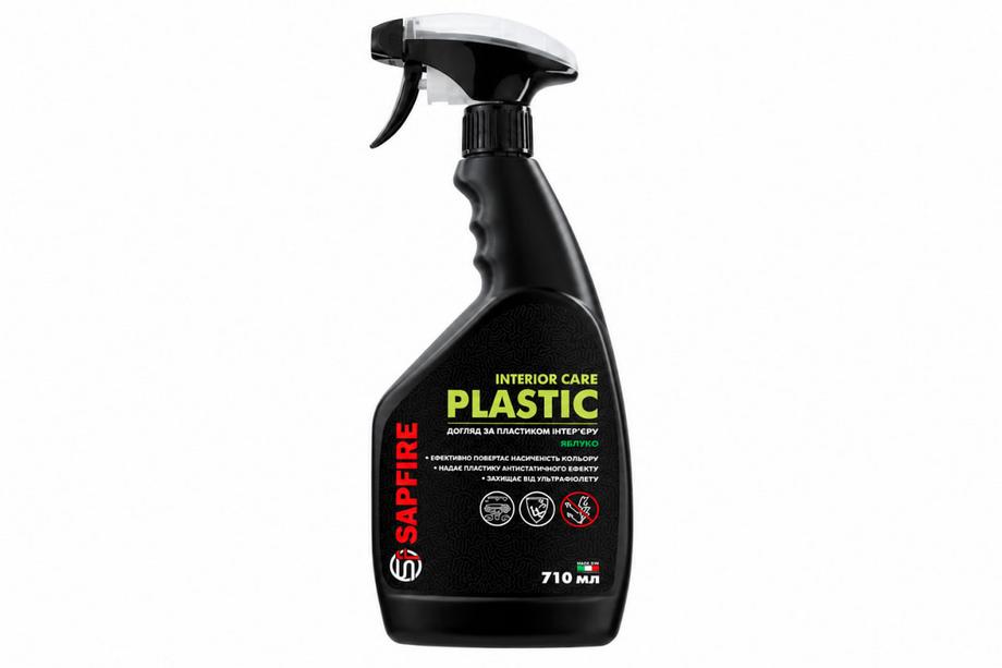 Kunststoffreiniger & Politur 710 ml SAPFIRE Plastic Cleaner & Polish – Apfel SONAX Image