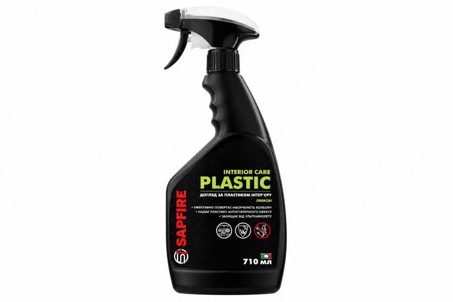 Kunststoffreiniger & Politur 710 ml SAPFIRE Plastic Cleaner & Polish - Zitrone SONAX Image