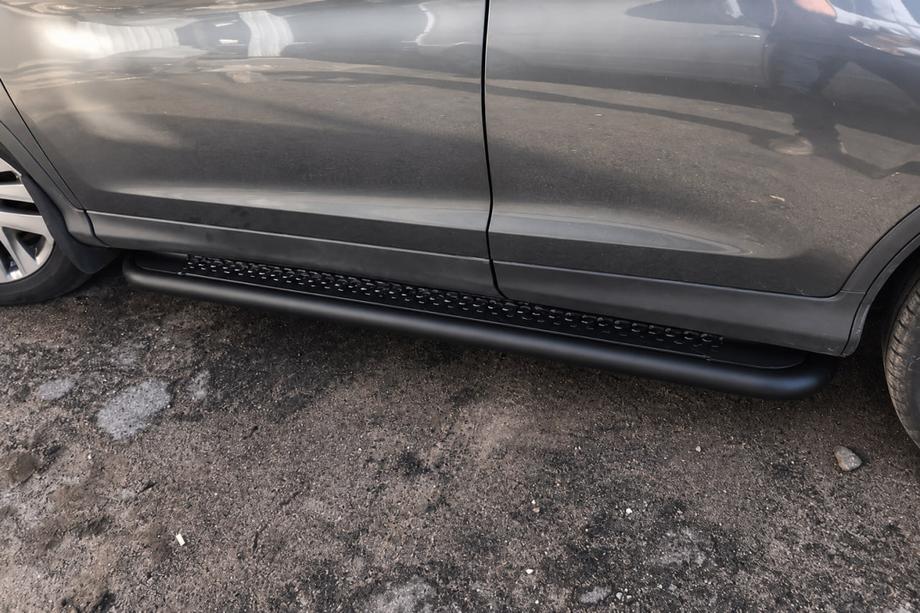 Honda CRV 2012-2016 Seitenschweller KB001 Black (Edelstahl) Image