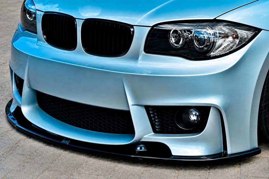 BMW 1 Series E81/E82/E87/E88 2004-2011 DPT Frontlippe (für 1M E87, 2004-2008, Schwarz glänzend) Image