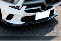 Mercedes A-class W177 2018- Frontlippe DPT V-1 (Schwarz Glanz) Foto 1