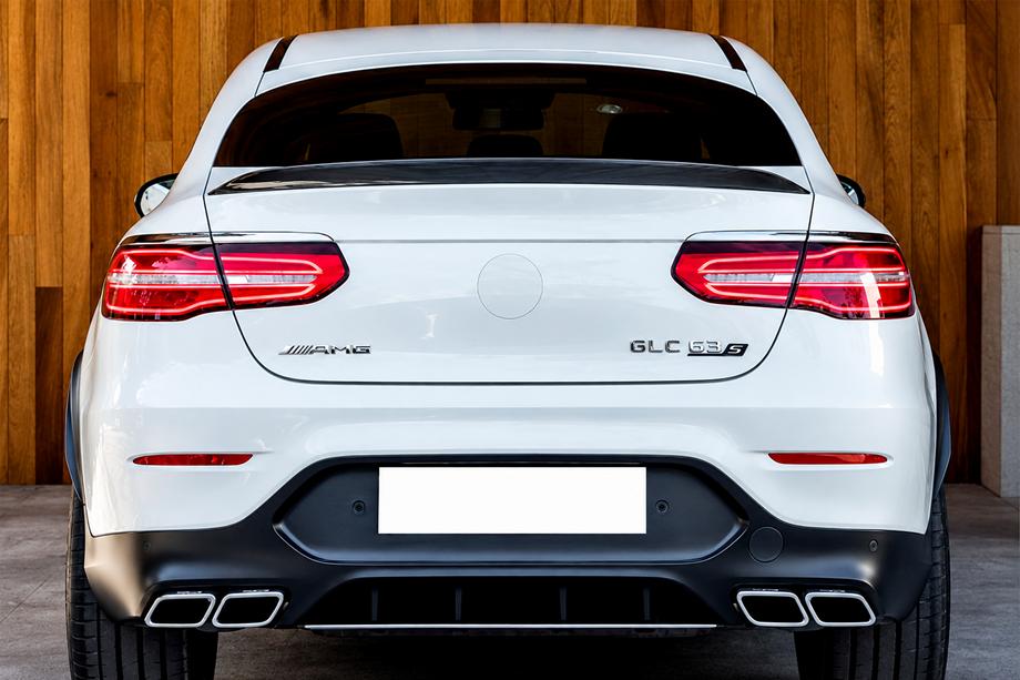 Mercedes GLC X253 2015-2022 DPT Heckspoiler (Schwarz Glanz) Image