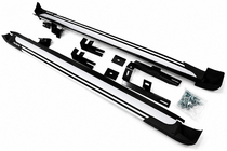 Toyota Rav 4 2013-2018 Seitenschweller OEM V4 Silver (2016-2018, 2 Stk., Aluminium) Foto 3
