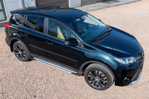 Toyota Rav 4 2013-2018 Seitenschweller OEM V4 Silver (2016-2018, 2 Stk., Aluminium) Foto 2