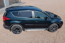 Toyota Rav 4 2013-2018 Seitenschweller OEM V4 Silver (2016-2018, 2 Stk., Aluminium) Foto 4