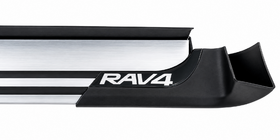 Toyota Rav 4 2013-2018 Seitenschweller OEM V4 Silver (2016-2018, 2 Stk., Aluminium) Foto 18