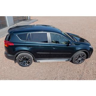 Seitenschweller OEM V4 Silver (2016-2018, 2 Stk., Aluminium) Toyota Rav 4 2013-2018 Foto 4