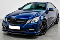 Mercedes E-class coupe C207 2010-2017 Frontlippe DPT (für AMG Line, 2010-2012, Schwarz Hochglanz) Foto 1