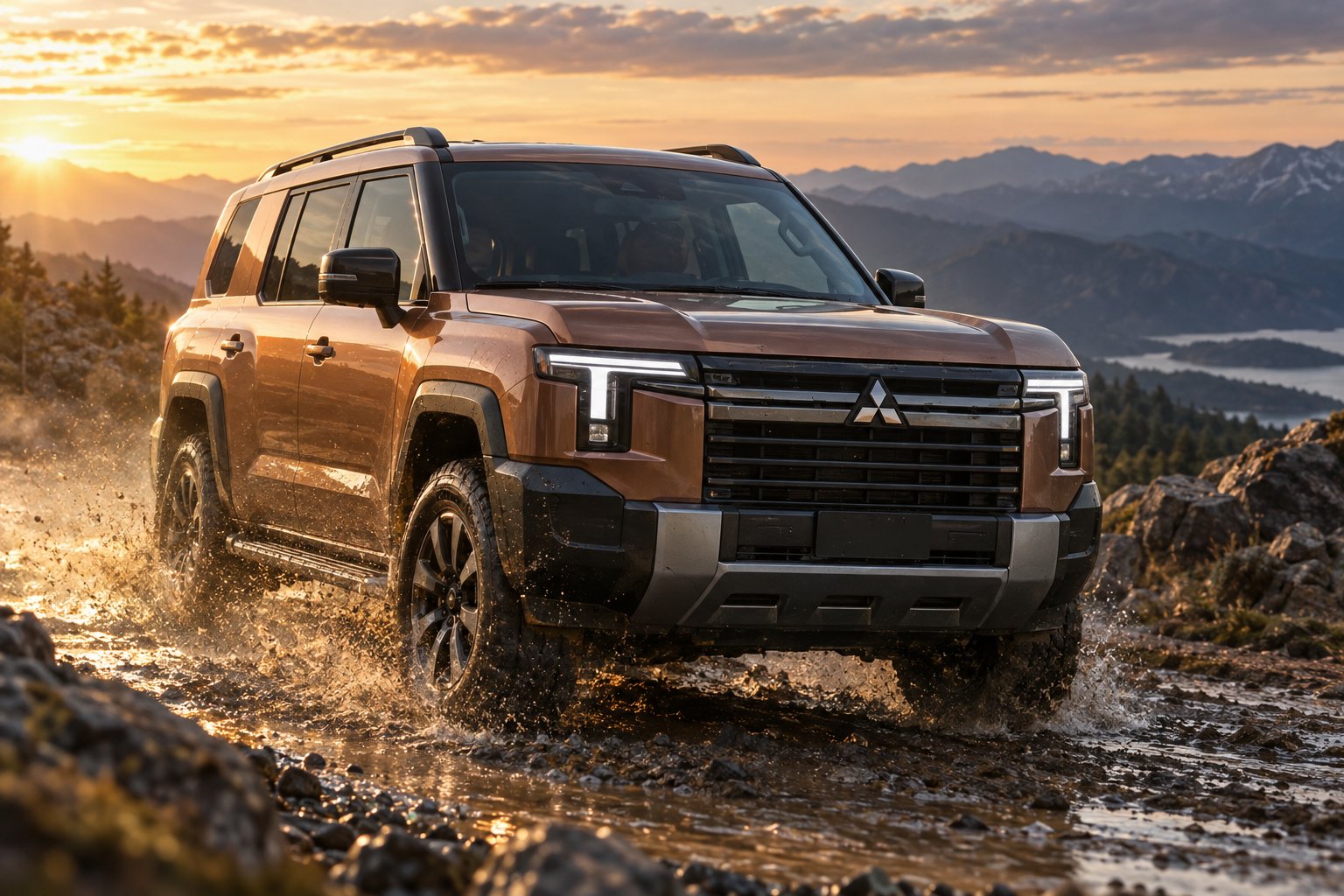 Neuer Mitsubishi Pajero 2026: Leiterrahmen-SUV mit Super Select 4WD-II