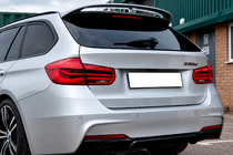 BMW 3 Series F30/F31 2012-2019 MP-Style Spoiler (für F31, Schwarz Hochglanz) Foto 1