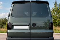Volkswagen T5 Transporter 2003-2010 Spoiler DPT (Hecktüren, Schwarz Hochglanz) Foto 1