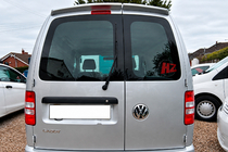 Volkswagen Caddy 2010-2015 Spoiler (2-Türer, Schwarz Hochglanz) Foto 1