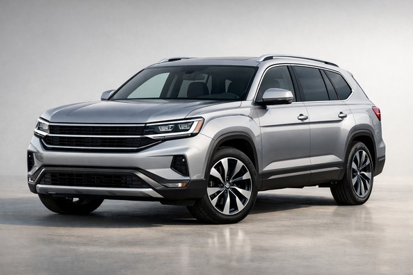 Volkswagen Atlas 2027: Überblick über die neue Generation des großen Crossovers Foto 1