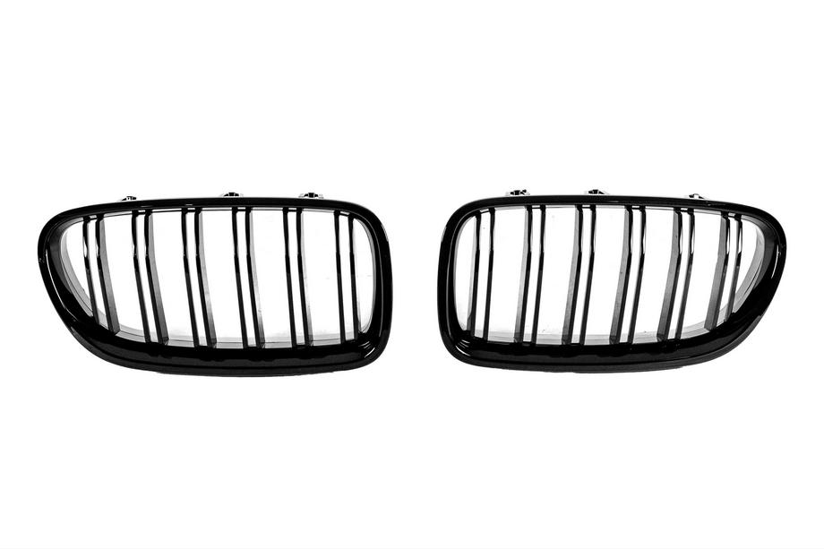 BMW 5 Series F10/F11 2010–2016 B-Ware M-Look Nieren (Schwarz Hochglanz) Image