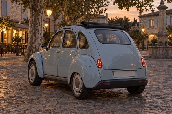 Neuer elektrischer Citroën 2CV: Was vor der Premiere in Paris bekannt ist Foto 1