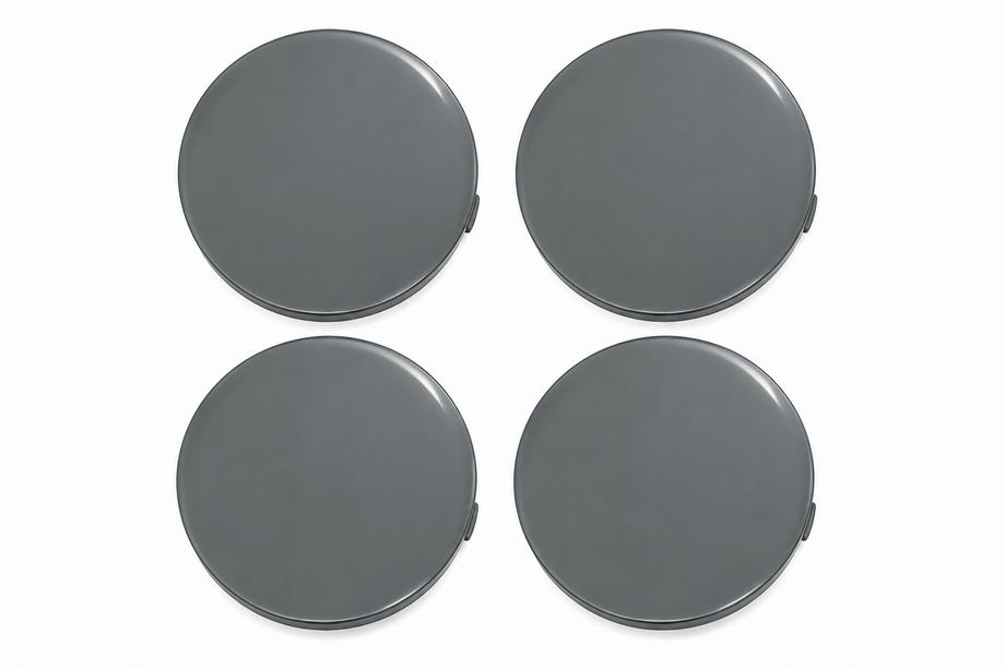 Graue Nabenkappen (64x62 mm, 4 Stk.) Image