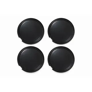Schwarze Nabenkappen / Felgendeckel (56×52 mm, 4 Stk.) Foto 1