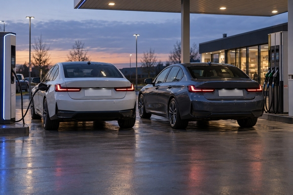 Neuer BMW 3 Series G50 oder elektrischer BMW i3 Neue Klasse: Benzin oder Elektro in einer Karosserie Foto 1