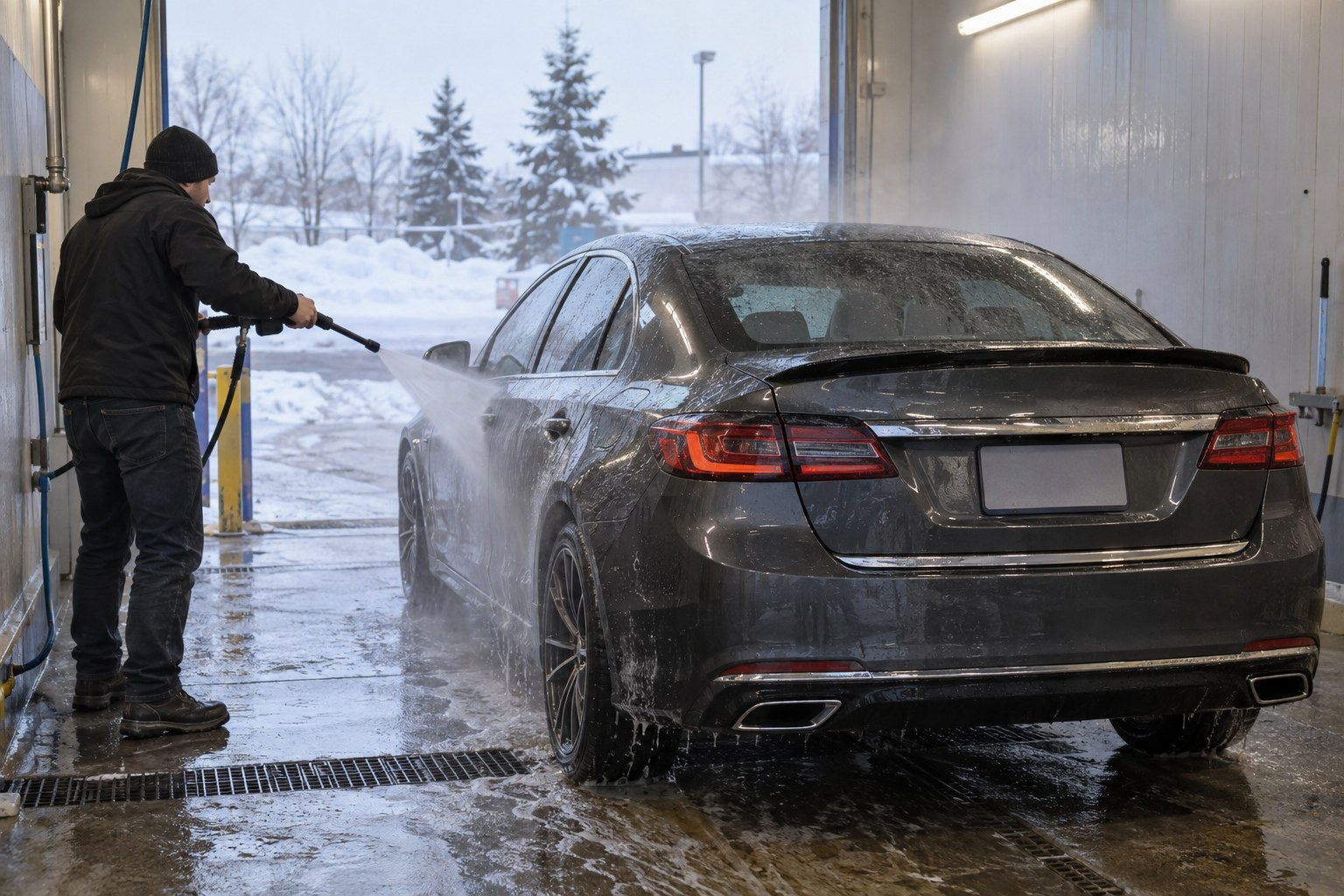 Autowäsche im Winter und Tuning: Bodykit, Chrom, Spoiler — was erlaubt ist