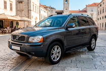 Volvo XC90 2002-2014 Seitliche Trittbretter Fullmond Black (2 Stk., Aluminium) Foto 1