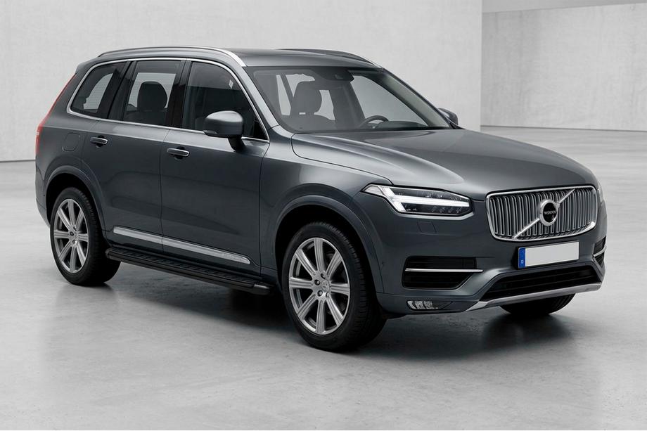 Volvo XC90 2015- Seitliche Trittbretter Fullmond Black (2 Stk., Aluminium) Foto 1