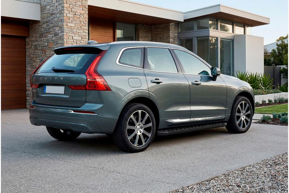Volvo XC60 2017- Seitliche Trittbretter Fullmond Black (2 Stk., Aluminium) Foto 1