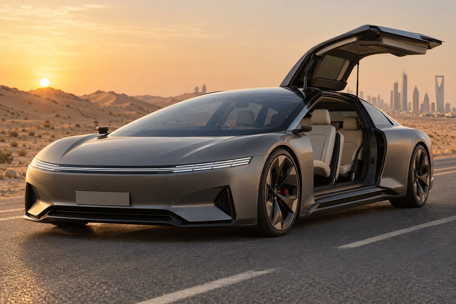Ceer Exobot: Saudi-Arabien zeigt erste E-Autos – Limousine und SUV mit 850 PS