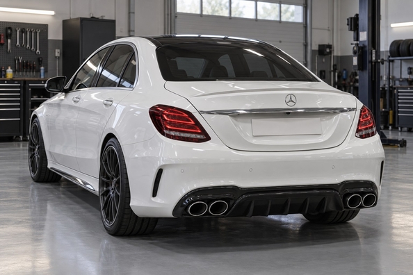 Mercedes C-Class W205 im W206- oder C63 AMG-Stil: Facelift & Bodykit – was passt wirklich