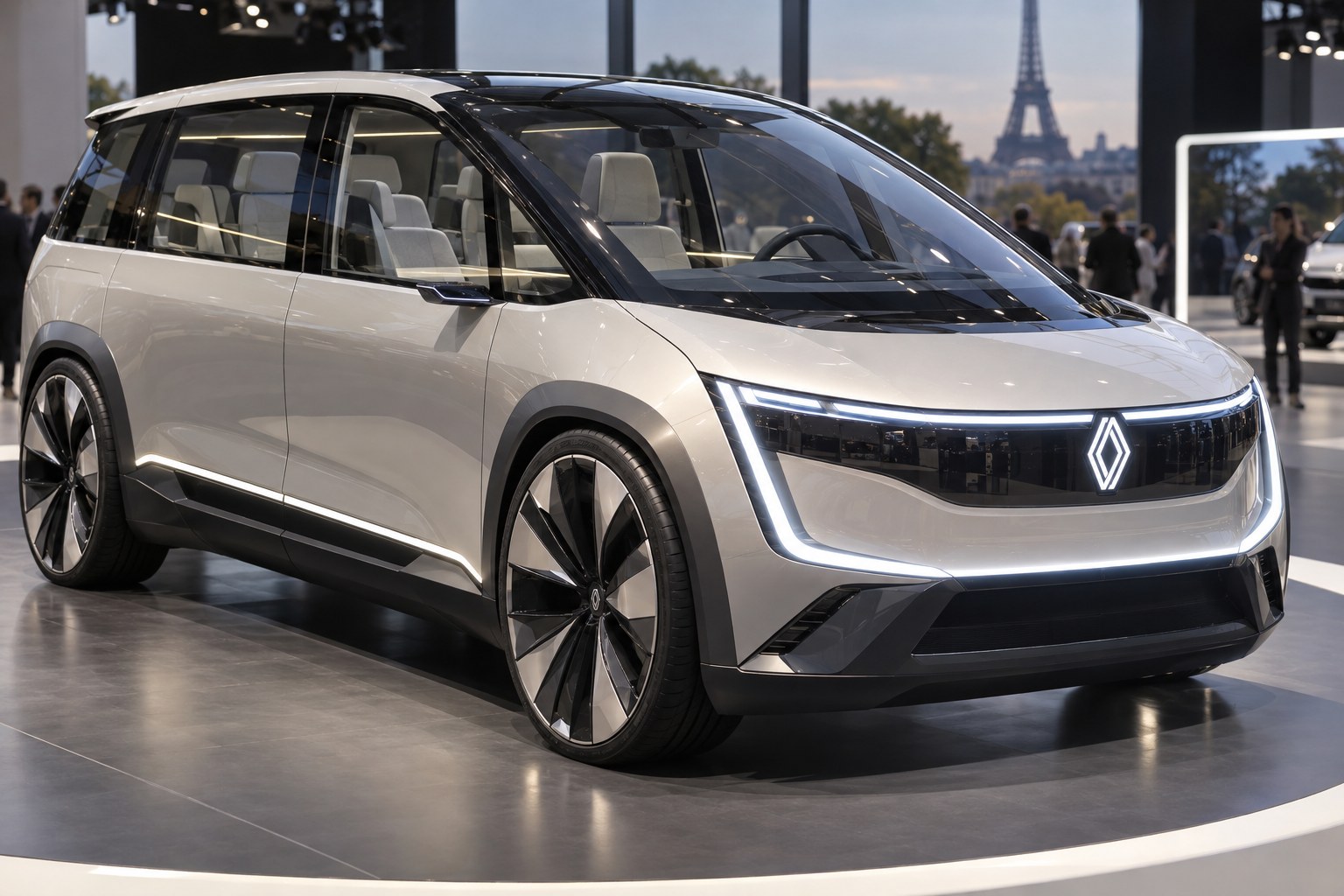 Renault E-Space Concept: Elektro-Van als Hommage an Espace 1984 – das zeigte Renault in Paris