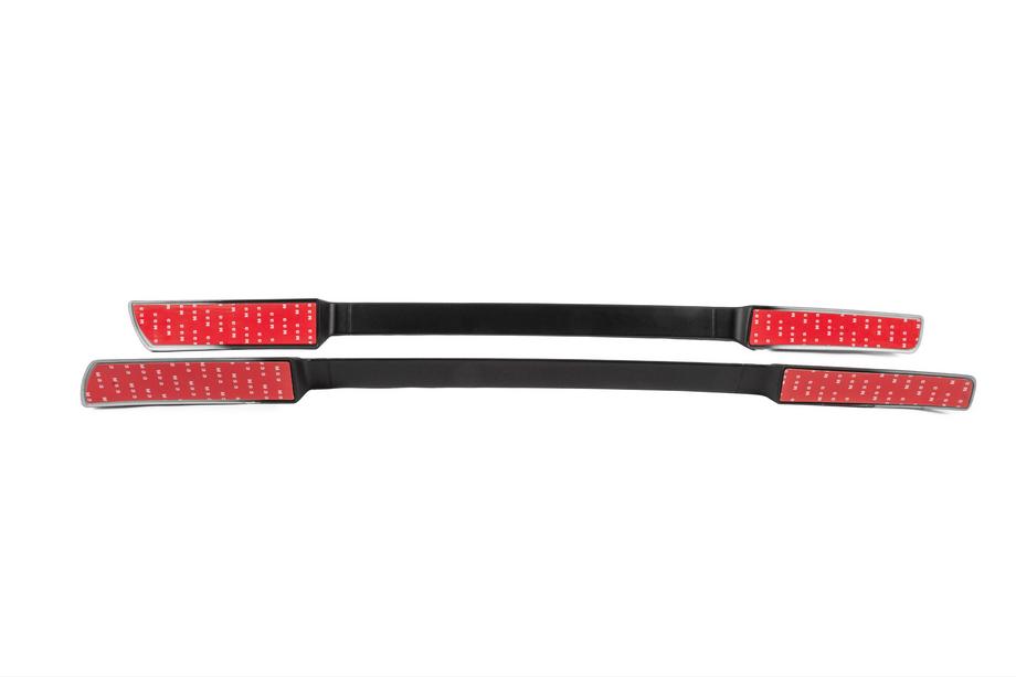Toyota Hilux 2015- Schwarze OEM-Dachreling (ABS-Kunststoff, Klebemontage) Foto 7