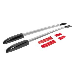 Originale graue Dachreling (Aluminium, Montage mit doppelseitigem Klebeband) Nissan Qashqai 2010-2014 Foto 3