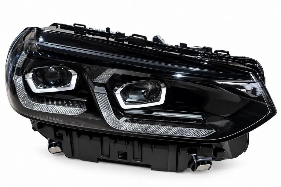 BMW X3 G01 2018- Frontscheinwerfer Black Shadow Line LCI (für umgerüstete Fahrzeuge 2022–2024) Foto 11
