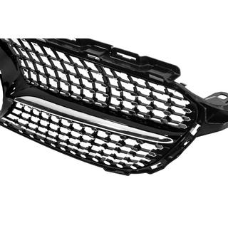 Frontgrill Diamond Black (für Avantgarde/AMG-Line/C43 AMG) Foto 4