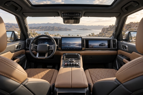 Denza B5: BYD-Group-Offroader für Europa – Hybrid fordert Land Rover Defender heraus Foto 1