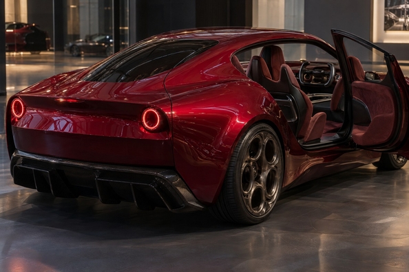 Alfa Romeo Cuorerosso: „rotes Herz“ – das zeigte Alfa in Paris Foto 1