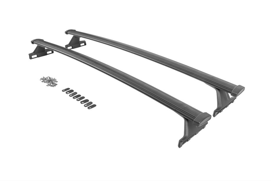 Dachträger-Querträger schwarz für integrierte Reling OEM (Aluminium) Foto 2