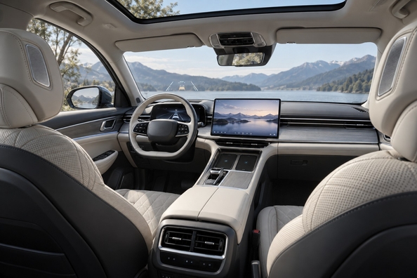 Geely Monjaro EM-i: Geely Plug-in-Hybrid für Europa – Rivale des Skoda Kodiaq Foto 1