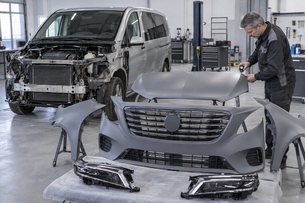 Mercedes Vito/Viano W639 im Stil des W447 2025 oder Maybach: Facelift „eine Generation voraus“ – was drin ist Foto 1
