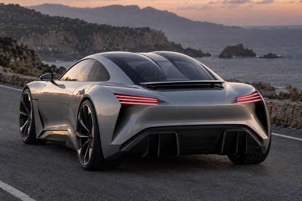 Peugeot RCZ Vision: RCZ-Comeback mit „Doppeldach“ – Elektro-Coupé mit 500 PS. Kommt eine Serie? Foto 1