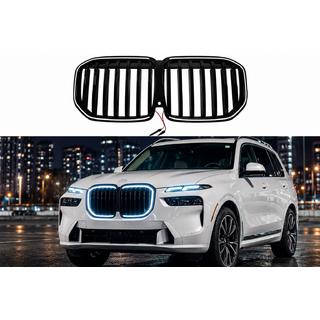 Nieren-Kühlergrill 1-Bar LED (2023+, Schwarz Hochglanz) BMW X7 G07 2019-