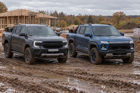 Ford Ranger oder BYD Shark: Diesel-Pick-up vs. Plug-in-Hybrid für die Arbeit Foto 2