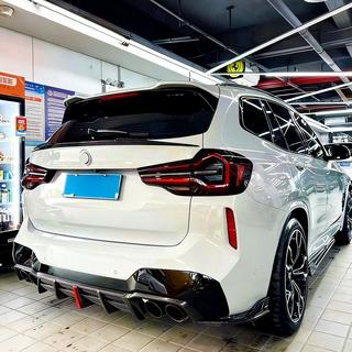 Heckstoßstangen-Diffusor (für F97, Carbon) BMW X3 G01 2018- Foto 2