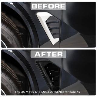 Kotflügel-Lüftungsgitter (Carbon + ABS) BMW X5 G05 2019–2026 Foto 2
